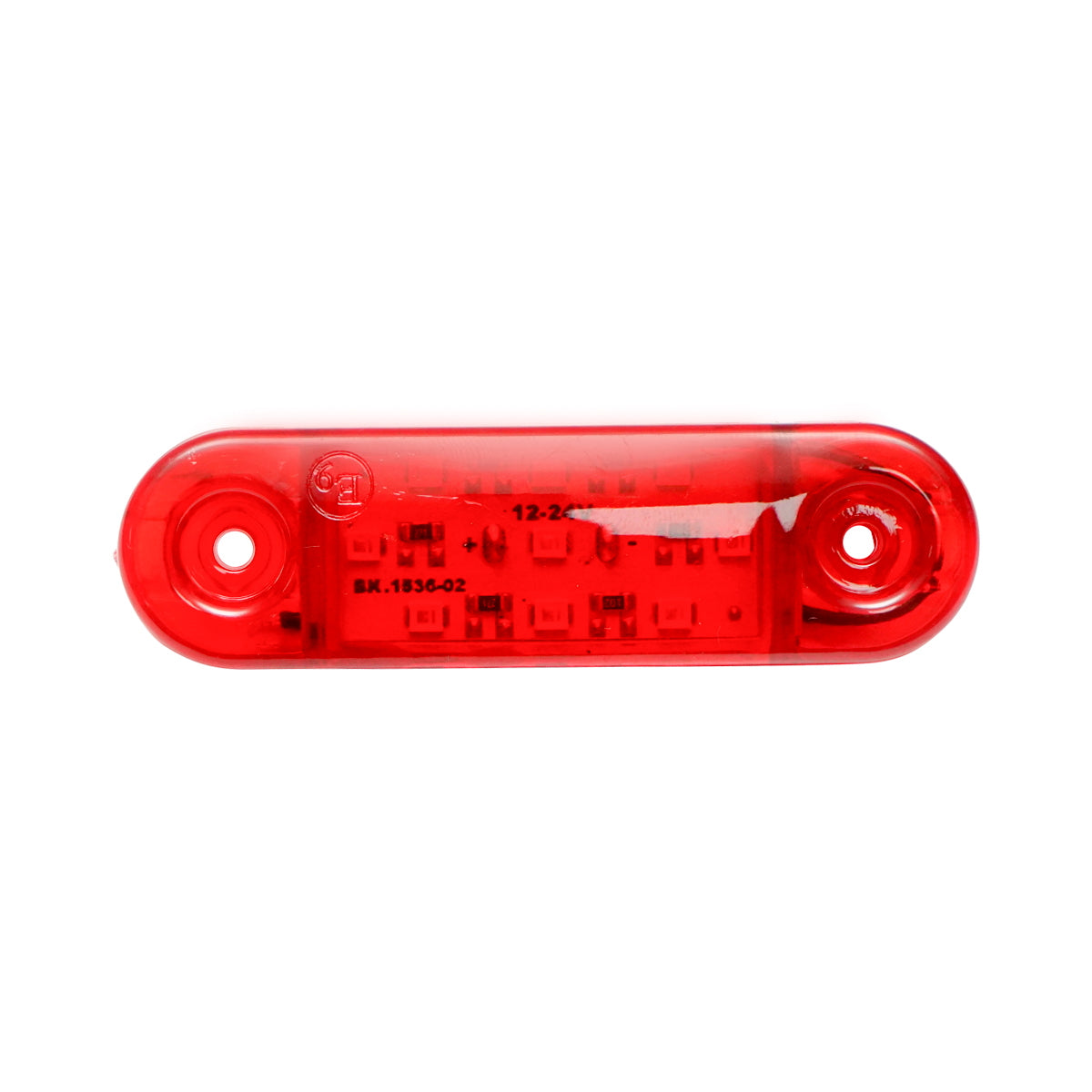 Red LED side marker lamp 12-24V, FR0174 Breckner Germany
